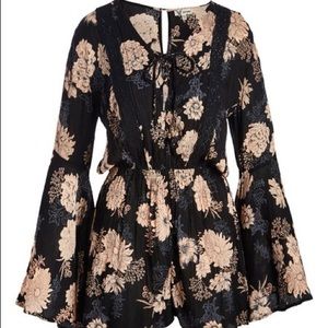 Go Coco Floral Romper